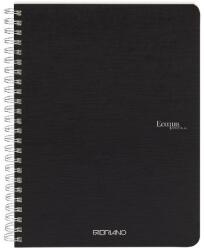 Fedrigoni Ecoqua A5 70lapos fekete vonalas spirálfüzet (19148209)