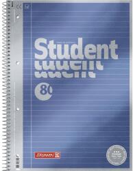 Brunnen Premium A4 80 lap vonalas spirálfüzet (1067141) - oneclick