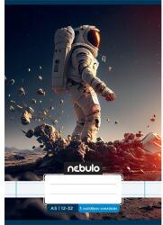 Nebulo Nebulo Vagány minták A5 3. osztályos 12-32 tűzött vonalas füzet (VO3-VM-A5)