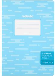 Nebulo Nebulo basic+ A5 14-32 1. osztályos vonalas füzet (FBV1-14-32)