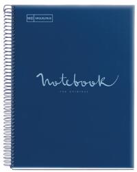 Miquelrius Emotions A5 PP 120 lapos s. kék kockás spirálfüzet (46101)