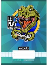 Nebulo Nebulo Vagány minták II A5 27-32 tűzött kockás füzet (FPS-A5-1)