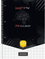 ICO Student Art A4 70lapos kockás spirálfüzet (7500087004)