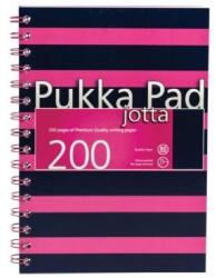 Pukka Pad Jotta Pad Navy Pink A4 200 oldalas vonalas spirálfüzet (6674-NVY)