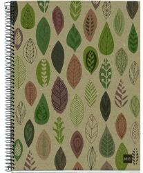 Miquelrius Ecoleaves A5 4x30lapos vonalas spirálfüzet (A15289ELE21)