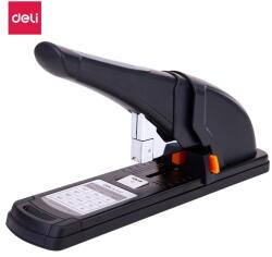 Deli Expert 80 lap fekete nagyteljesítményű tűzőgép (DEL00387) - oneclick