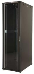 Lande LN-CK42U6060-BL CK 19 42U 600x600 fekete álló rack szekrény (LN-CK42U6060-BL)