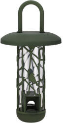 Esschert Design Madáretető újrahasznosított anyagból, zöld, 15 x 30 cm (FB612) - naturebrand