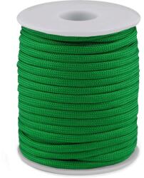 Fashion Paracord zsinór, ejtőernyő zsinór karkötőkhöz, Ø4 mm, 5m, 310177, zöld