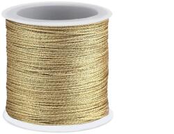 Fashion Sodrott lurex zsinór, karácsonyi, Ø0, 3mm, 50m, 310339, arany