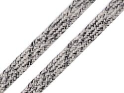 Fashion Kapucni zsinór, pamut, 10mm, 5m, 520347, világosszürke