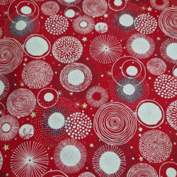  Karácsonyi textil - piros