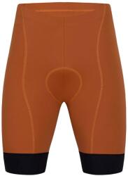 HOLOKOLO Rövid kerékpáros nadrág kantár nélkül - ELITE - fekete/barna