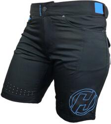 HAVEN Rövid kerékpáros nadrág kantár nélkül - AMAZON LADY - fekete/kék - holokolo - 28 390 Ft