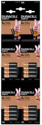 Duracell Alkáli Ceruza Elem AA (MN1500) (1, 5V) Kartella HBDC B16