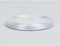  Fehér szatén szalag 6mm*22m 1200/# - kosarbolt