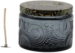  Exkluzív gyertyatégely - 100 ml, kanóccal és fedővel (fekete)