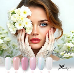  CCO Gél lakk 6 db-os színválogatás - Marry Me - ajándék margarétával