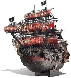 Piececool Puzzle 3D, Nava Queen Anne's Revenge II, Piececool, metal, 439 piese