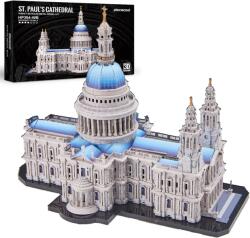 Piececool Puzzle 3D, Catedrala St. Paul's, Piececool, metal, 639 piese