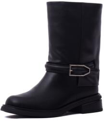 KARISMA Ghete dama din piele naturala, Karisma, V724A494H-61B-N809 01-N, negru