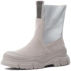 KARISMA Ghete dama din piele intoarsa, Karisma, V4VA70006A 50-Z, gri deschis