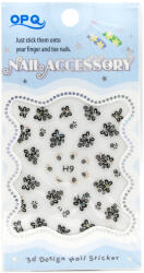 Global Fashion Abtibild 3D unghii, Nail Accessory OPQ H9