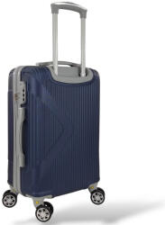 ORMI Valiză de Călătorie de Cabină Dura Albastră cu 4 Roți Înălțime 55cm (47310325) Valiza