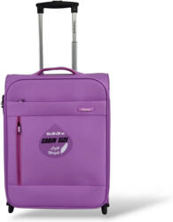 Diplomat Mică The Light Collection Valiză de Călătorie de Cabină Textilă Lila cu 2 Roți Înălțime 55cm (ZC600) Valiza