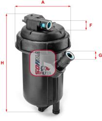 SOFIMA filtru combustibil SOFIMA S 5134 GC (S 5134 GC) - automobilus