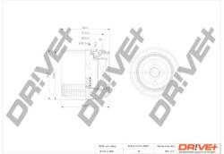 Dr! ve+ Filtru ulei Dr! ve+ DP1110.11. 0048 (DP1110.11.0048) - automobilus