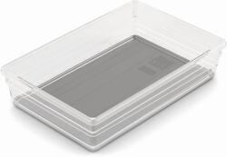 KIS SISTEMO 7 rendszerező, 22, 5 x 15, 5 x 5 cm, átlátszó/szürke (10016-A94) 244693 (244693)