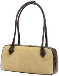  Luka 24-083 bézs női bőr válltáska 34 x 17 x 9 cm (58842)