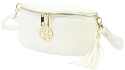 GREGORIO SI1185 fehér női keresztpántos táska 25 x 14 x 9 cm (52126)
