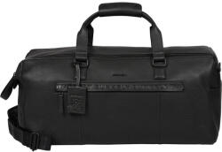  Burkely Minimal Mason fekete bőr utazótáska 58 x 29 cm (1000800-64-10)