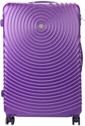 Leonardo Da Vinci nagyméretű lila ABS keményfalú bőrönd 54 x 85 x 32 cm (52375)