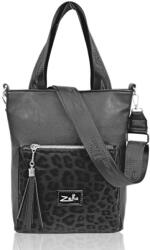  Zellia női, fekete színű kézitáska, válltáska (Z-5531530)