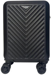 Leonardo Da Vinci fekete színű, keményfalú kabinbőrönd 40 cm (LDV-0419-FEKETE)