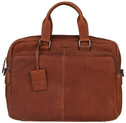  Burkely Antique Avery konyak színű bőr laptoptáska 15, 6 (8005218-56-24)