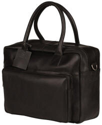  Burkely Vintage Mitch fekete bőr laptoptáska, oldaltáska 14 (9007921-22-10)