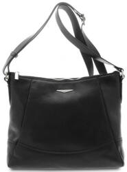GIUDI fekete női bőr válltáska 31 × 25 cm (G-10470-GD-Nero)