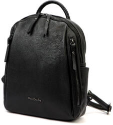 Pierre Cardin 1858 FRZ fekete női bőr hátizsák 26 x 30 x 11 cm (56508)