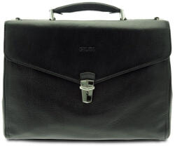  Giudi fekete férfi bőr aktatáska, irattáska (G-5945-T-AE-nero)