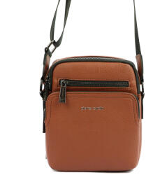 Pierre Cardin IZA304 barna férfi oldaltáska, válltáska 19 x 23 x 9 cm (42816)