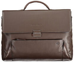 Piquadro luxus minőségű barna bőr aktatáska, laptoptartóval 15, 6" 41 x 31 cm (OUTCA4254S94_MARRONE_TM)