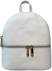 MONARCHY fehér női bőr hátitáska19 × 21 cm (M-22004-6)
