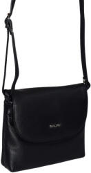 RIALTO női, fekete színű bőr kézitáska, válltáska 20×16, 5 cm (R-RT5460N-Q-03)