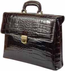  Rialto olasz kroko női bőr aktatáska (R-CR-705-08)