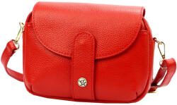 GREGORIO 1722 piros női bőr válltáska 22 x 16 x 10 cm (51838)