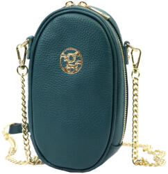 GREGORIO 1734 kék női bőr mobiltartó, partytáska, válltáska 12 x 20 x 6 cm (53861)